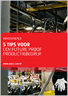 Digitaliseren van een productiebedrijf - vijf tips